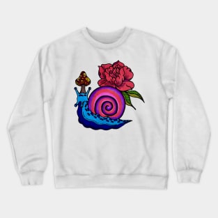 Snail Garden Crewneck Sweatshirt